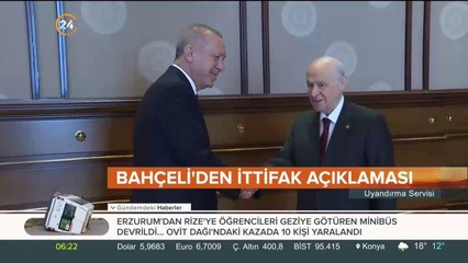 Bahçeli'den ittifak açıklaması