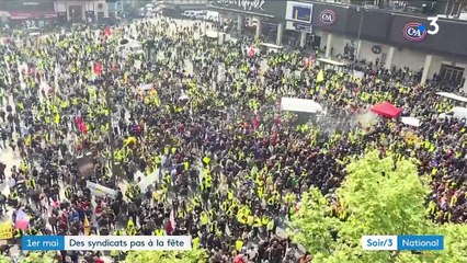 Le 1er-Mai des syndicats confisqué par les casseurs