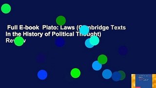Full E-book  Plato: Laws (Cambridge Texts in the History of Political Thought)  Review