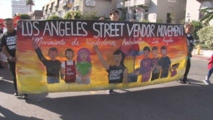 Inmigrantes de EEUU piden respeto y mejoras laborales en el Día del Trabajo