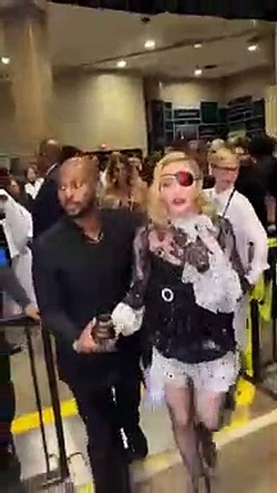 Madonna Billboard Music Awards 2019 Backstage