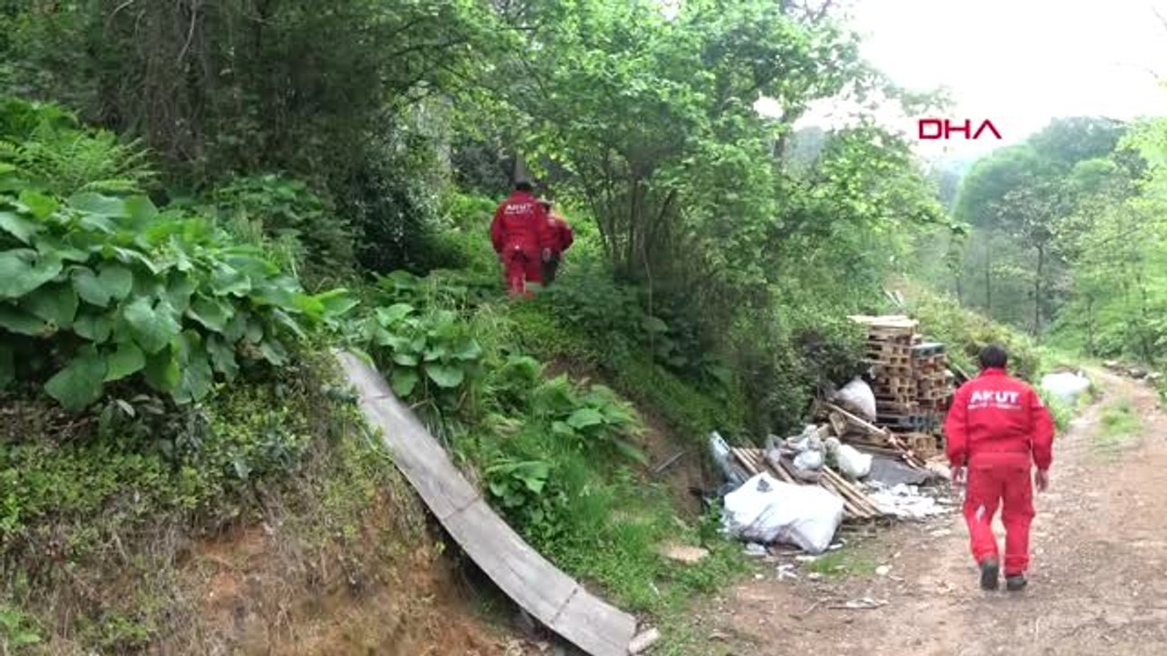 Rize Kayıp 2 Çocuk Heryerde Aranıyor Gündüz Görüntüsü