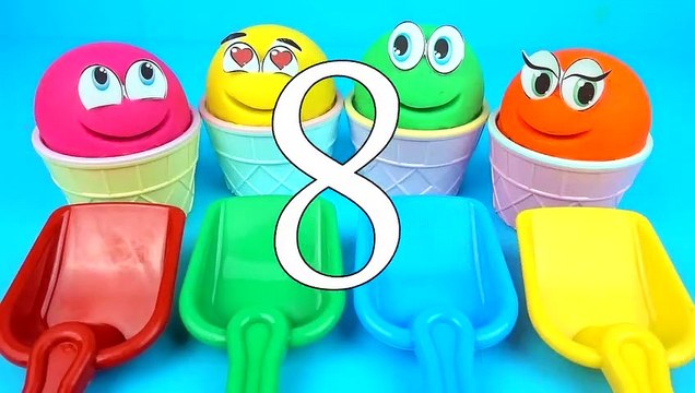 Play Doh Ice Cream Cups, PJ Masks LOL Trolls Shopkins Surprise Eggs with Slime