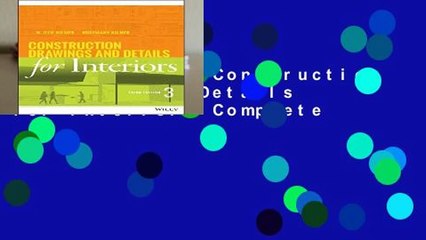 Full E-book  Construction Drawings and Details for Interiors Complete