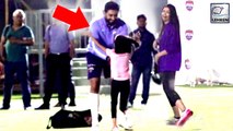 Aaradhya Bachchan Runs To HUG Daddy Abhishek, Will Melt Your Heart