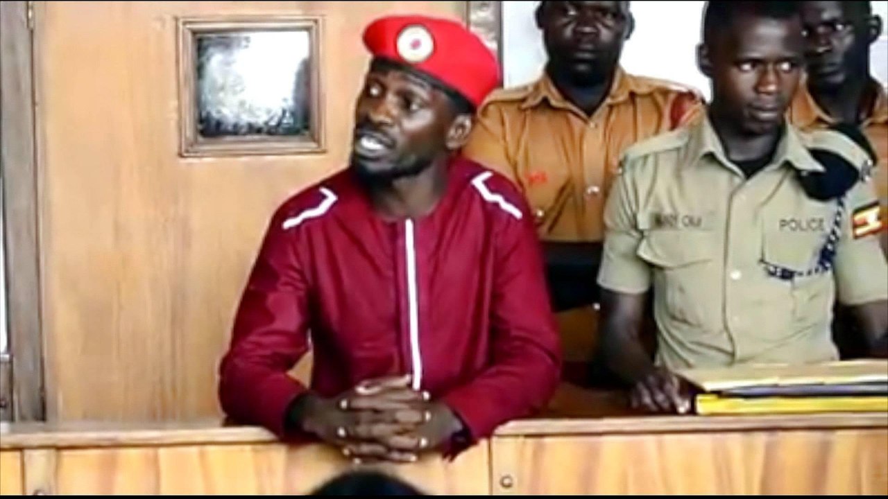 Ugandan opposition MP Bobi Wine faces court charges