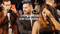 Messi's 600 - the stats