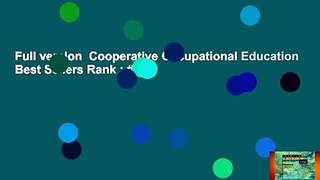 Full version  Cooperative Occupational Education  Best Sellers Rank : #2