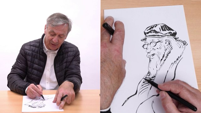 Comment dessiner Léonard de Vinci - La leçon de dessin de François Boucq