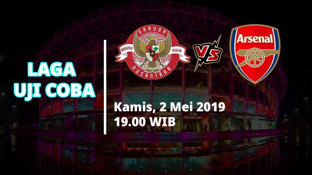 Jadwal Laga Uji Coba Garuda Select Berhadapan dengan Arsenal U-16, Kamis (2/5)