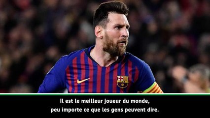 Demies - J. Alba: "Messi est le meilleur, personne ne peut le nier !"