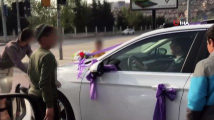 İstanbul’da trafikte “bahşiş” terörü kamerada