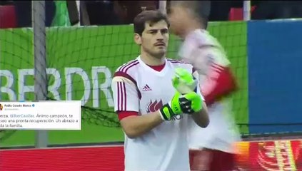 Las redes sociales se inundan con mensajes de apoyo a Iker Casillas