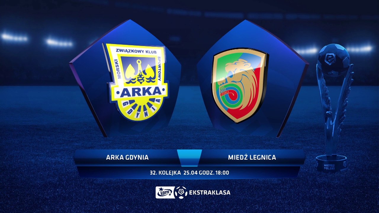 Arka Gdynia 2:0 Miedź Legnica - Matchweek 32: HIGHLIGHTS