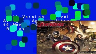 Full Version  Marvel Avengers Age of Ultron 19-Month 2016 Calendar  Review