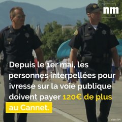 Boire de l'alcool sur la voie publique vous coûte désormais (beaucoup) plus cher
