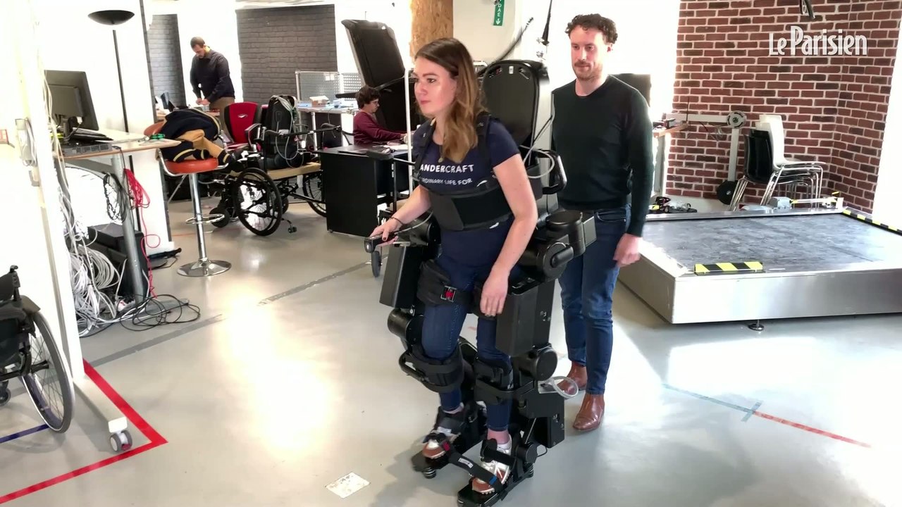 Un exosquelette pour rendre la marche aux personnes handicapées