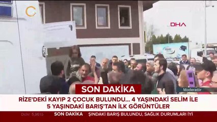 Rize'de kaybolan iki çocuk bulundu