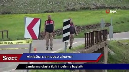 Minibüste sır dolu cinayet