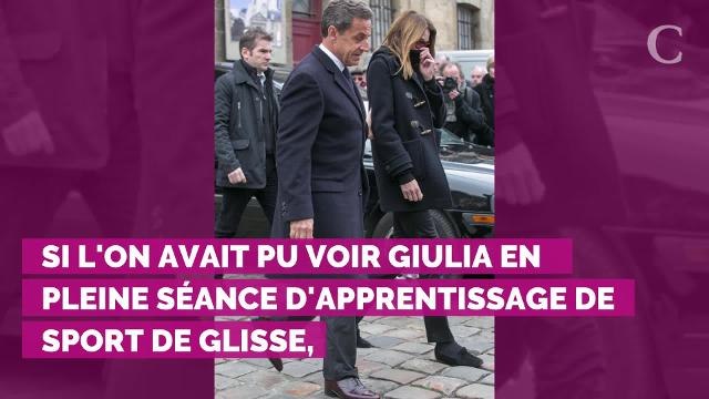 PHOTOS. Trop chou ! Carla Bruni dévoile un adorable moment de complicité entre Nicolas Sarkozy et leur fille Giulia