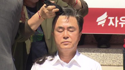 '패스트트랙 반발'...삭발·장외투쟁 나선 한국당 / YTN