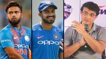 ICC Cricket World Cup 2019: Ganguly Says Vijay Shankar's Bowling Will Be Handy In English Conditions