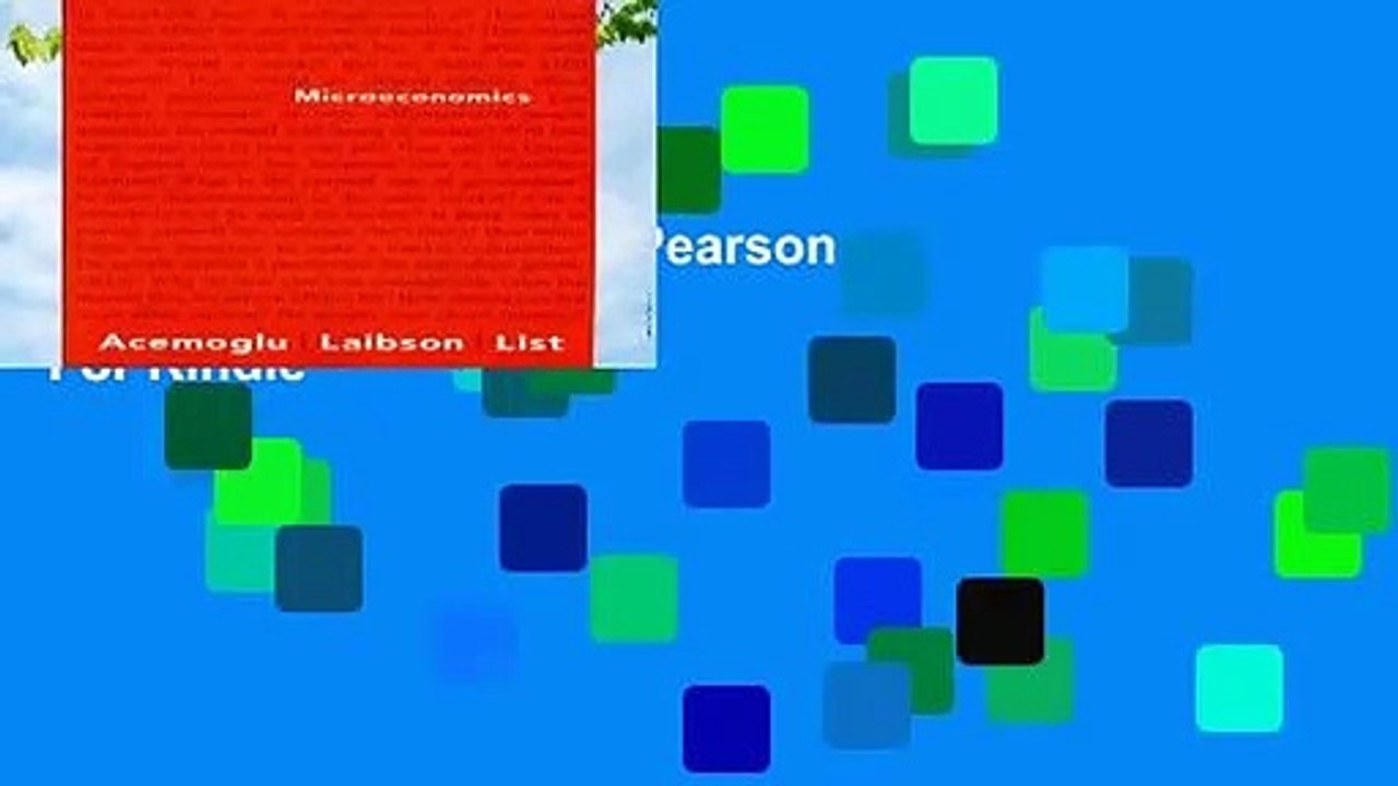 Microeconomics (The Pearson Series in Economics)  For Kindle