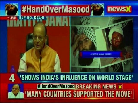 Arun Jaitley, Nirmala Sitharaman on Masood Azhar being declared Global terrorist by United Nations