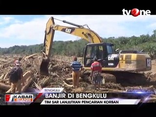 Banjir Bengkulu, Tim SAR Lanjutkan Pencarian Korban