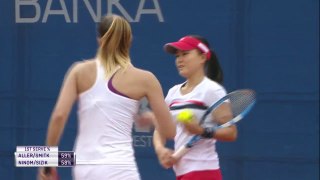 20190501 WTA Prague QF Denisa Allertova & Tereza Smitkova v Makoto Ninomiya & Yana Sizikova - Last 4 Games