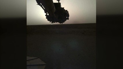 NASA, 인사이트호가 찍은 화성의 일출과 일몰 사진 공개 / YTN