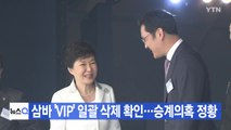 [YTN 실시간뉴스] 삼바 'VIP' 일괄 삭제 확인...승계의혹 정황 / YTN
