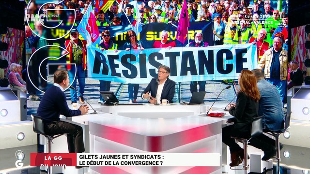 La GG du jour : Gilets jaunes et syndicats, le début de la convergence ? - 02/05