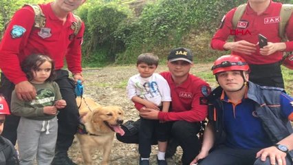 Rize Kayıp Çocuklar Ormanlık Alanda Bulundu-3