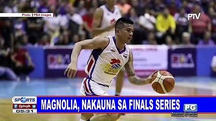 Magnolia, nakauna sa Finals series
