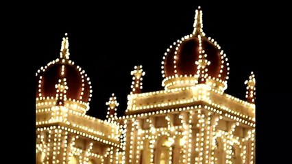 MYSORE PALACE ILLUMINATION ON OCASSION OF MAHASIVARATRI. IT'S A BEAUTIFULL PLACE .DON'T MISS IT