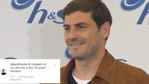 Las redes se vuelcan con Iker Casillas y Sara Carbonero