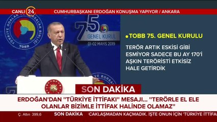 Başkan Erdoğan konuşuyor