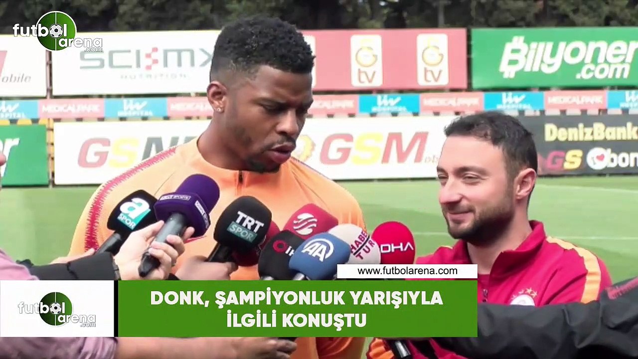 Donk, şampiyonluk yarışıyla ilgili konuştu