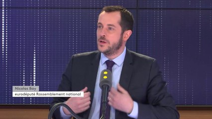 Européennes : Nicolas Bay ne veut "ni un super-État, ni un super-marché"