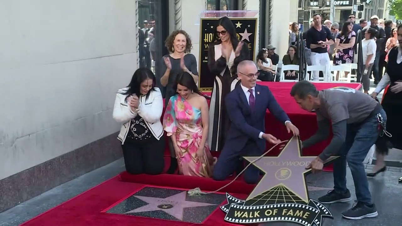 Lucy liu bekommt einen stern in hollywood