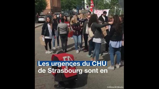 Les urgences du CHU de Strasbourg se mettent en grève