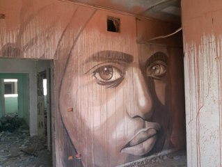 Grafiti Sanatçısı Gazzeli Gençlere Umut Oluyor