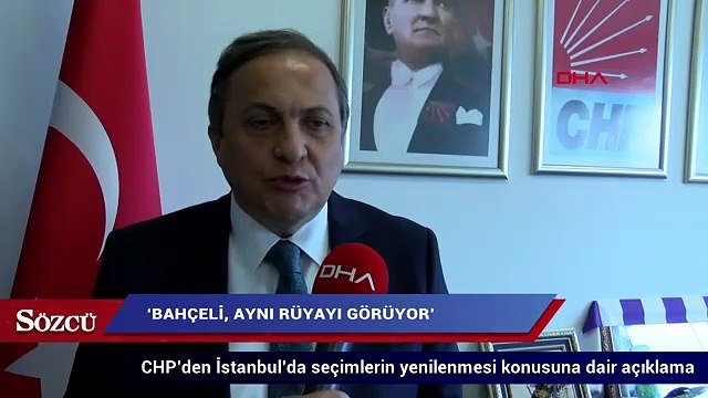 CHP’den İstanbul’da seçimlerin yenilenmesi konusuna dair açıklama