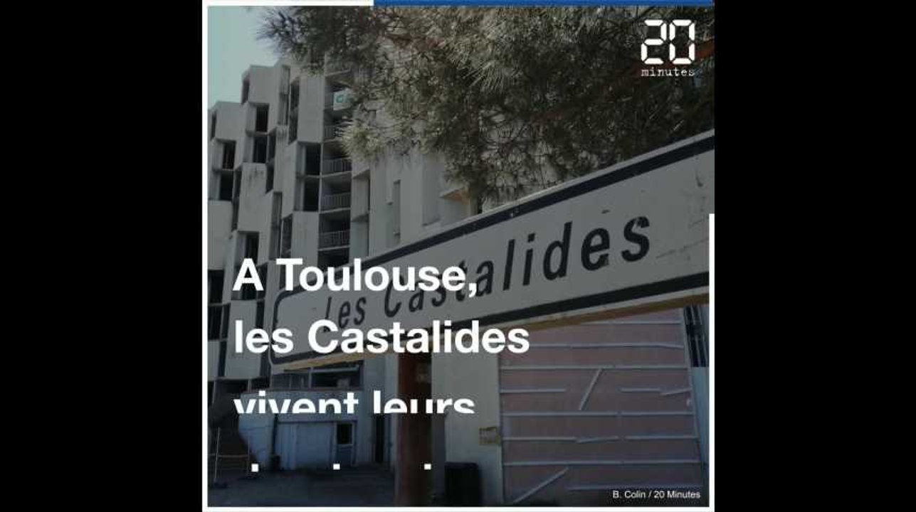 Toulouse: Les Castalides, l'immeuble de la honte, sont en cours de démolition