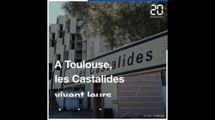 Toulouse: Les Castalides, l'immeuble de la honte, sont en cours de démolition