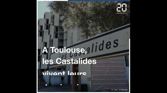 Toulouse: Les Castalides, l'immeuble de la honte, sont en cours de démolition