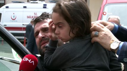 Ormanlık alanda bulunan ve sağlık kontrolünden geçirilen çocuk taburcu oldu