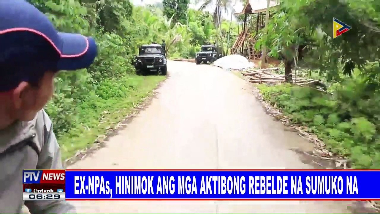 Ex-PNAs, hinimok ang mga aktibong rebelde na sumuko na