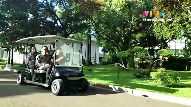 Kata AHY Usai Bertemu Jokowi di Istana